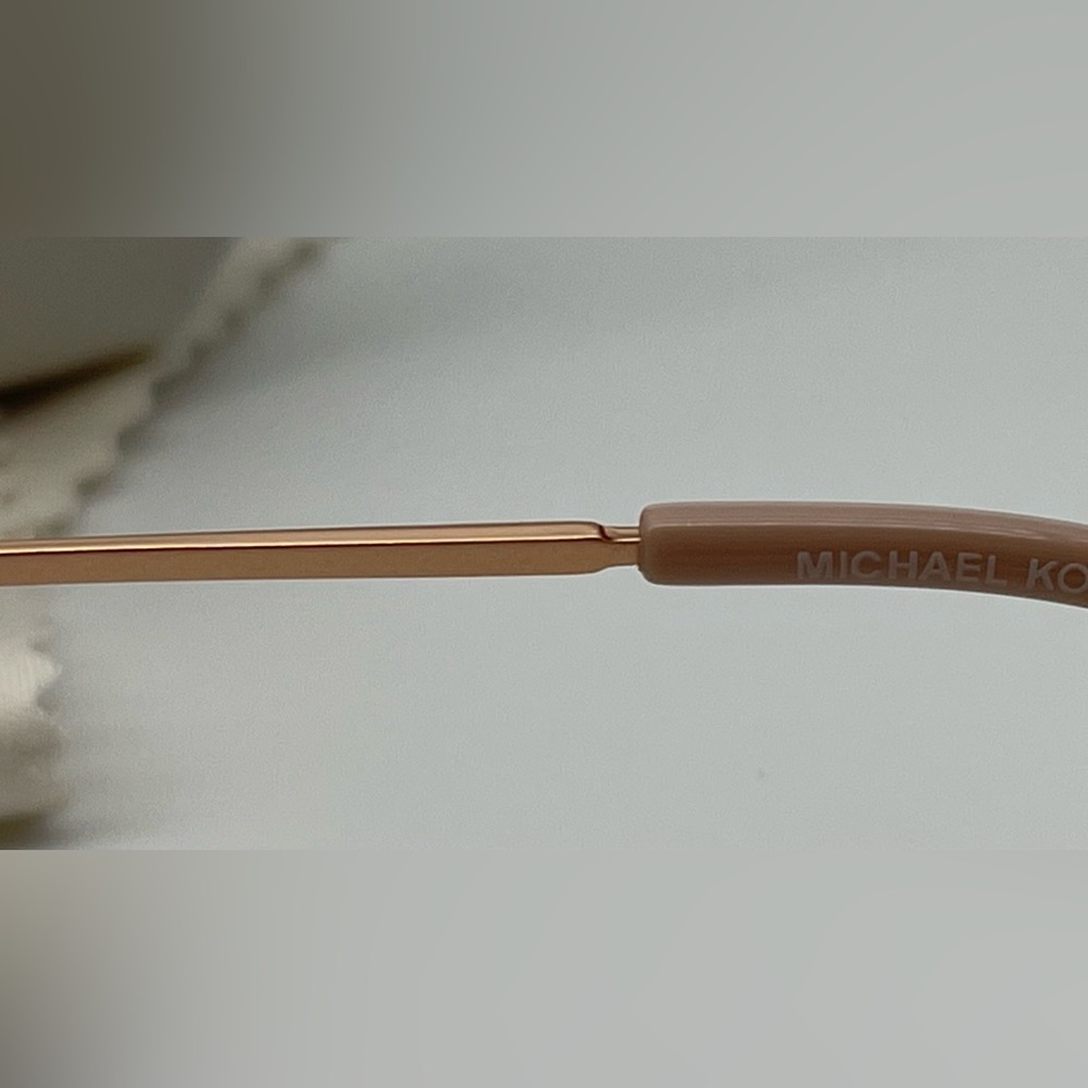 Michael Kors Pink Crystal Cat Eye Sunglasses - Picture 7 of 16